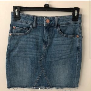 Denim skirt